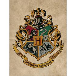 Foto van Grupo erik harry potter hogwarts crest kunstdruk 30x40cm