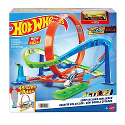 Foto van Hot wheels actie cycloon loopingset