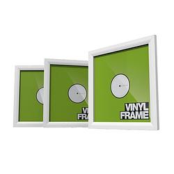 Foto van Glorious vinyl frame set white omlijsting voor platen (3 stuks)