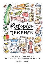 Foto van Recepten tekenen - carla kamphuis - ebook