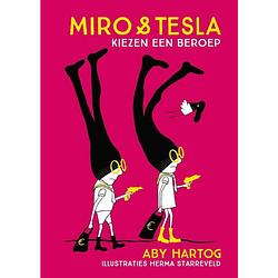 Foto van Miro & tesla kiezen een beroep