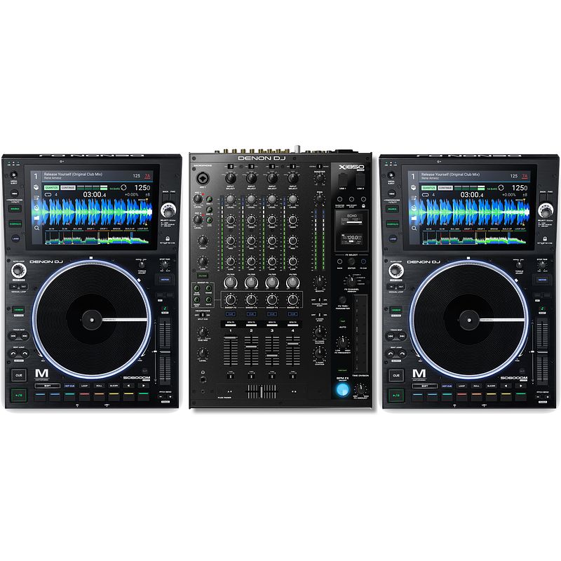 Foto van Denon dj 2x sc6000m prime + x1850 prime