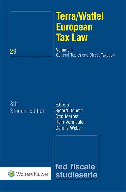 Foto van European tax law volume 1 - paperback (9789013169157)