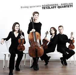 Foto van Sibelius & schoenberg, string quartets - cd (4260085532025)