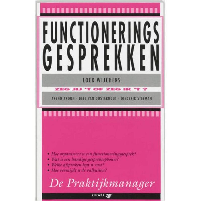 Foto van Functioneringsgesprekken - de praktijkmanager