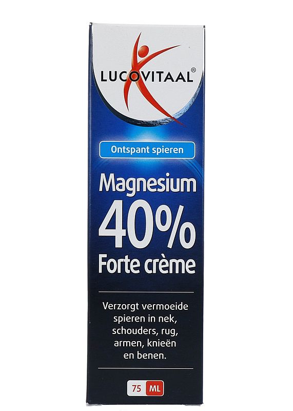 Foto van Lucovitaal magnesium 40% forte crème