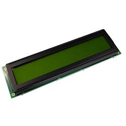 Foto van Display elektronik lc-display zwart geel-groen (b x h x d) 146 x 43 x 14 mm dem20232syh-ly-cyr