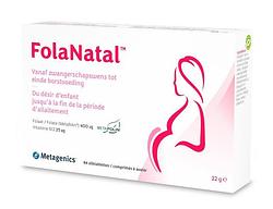 Foto van Metagenics folanatal tabletten
