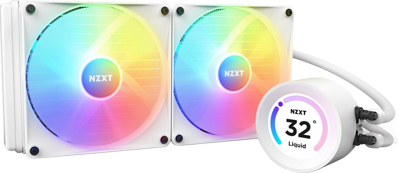 Foto van Nzxt kraken elite 280 - rgb - white