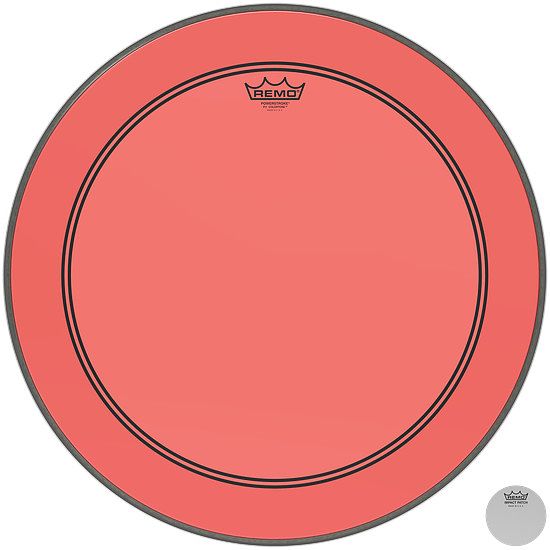 Foto van Remo p3-1318-ct-rd powerstroke p3 colortone red 18 inch