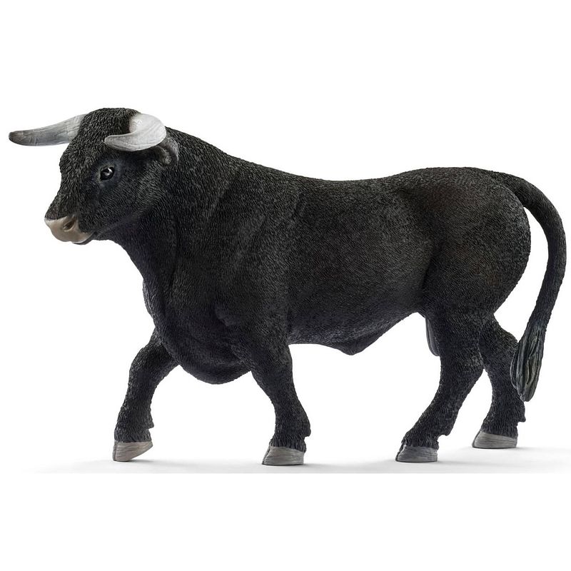 Foto van Zwarte stier schleich - speelfiguur schleich farm world -13875