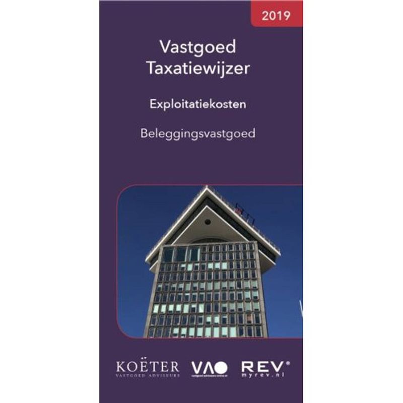 Foto van Vastgoed taxatiewijzer exploitatiekosten