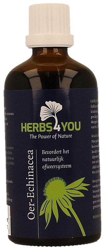 Foto van Herbs4you oer-echinacea tinctuur