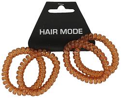 Foto van Hair mode haarelastiek kabel groot bruin