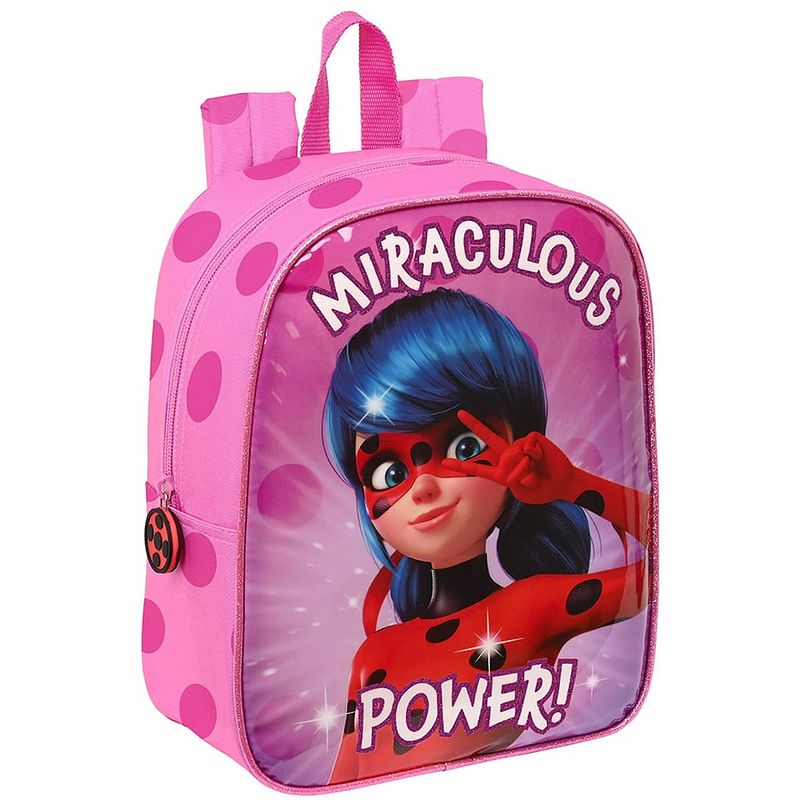 Foto van Miraculous peuterrugzak, power - 27 x 22 x 10 cm - polyester