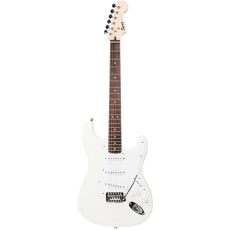 Foto van Squier bullet strat arctic white met tremolo