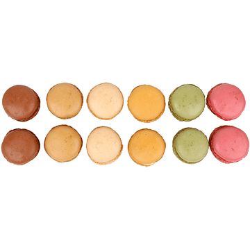 Foto van Jumbo macarons 12 stuks