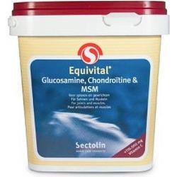 Foto van Sectolin glucosamine. chondroïtine & msm - 1kg