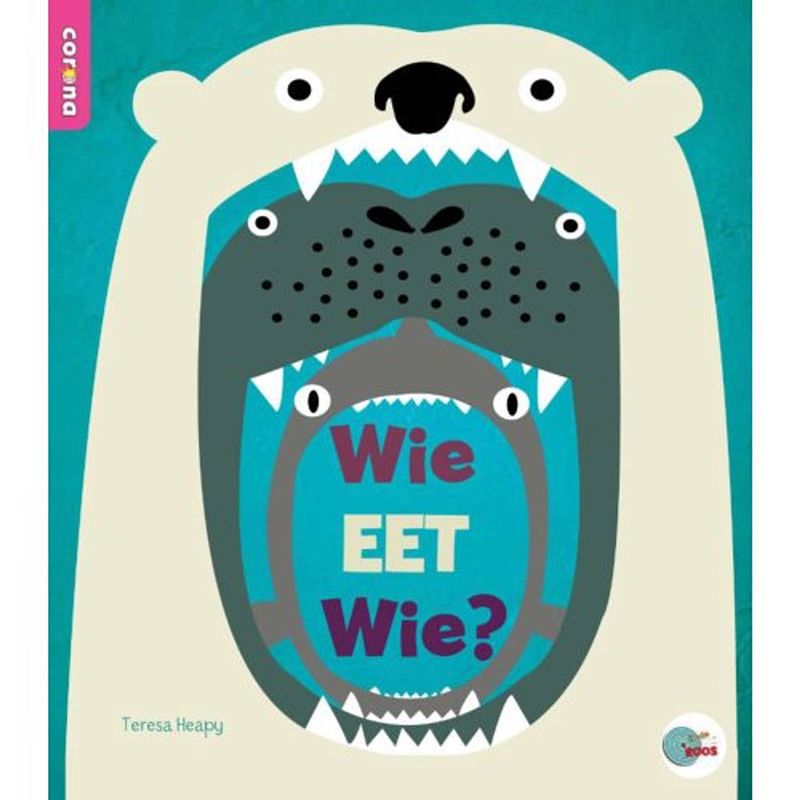 Foto van Wie eet wie? - in de roos