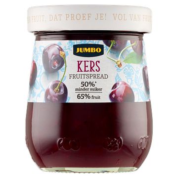 Foto van Jumbo kers fruitspread 290g