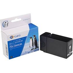 Foto van G&g inkt vervangt canon pgi-1500xl bk compatibel zwart np-c-1500xlbk 1c1500b