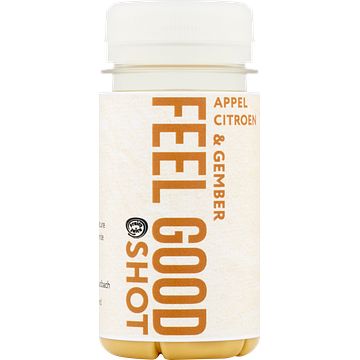 Foto van Fruity juice feel good shot appel, citroen & gember (20%) 100ml bij jumbo