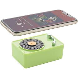 Foto van Xd collection speaker mini vintage bluetooth 7,5 cm 3w groen