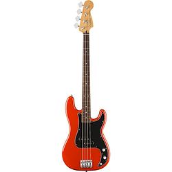 Foto van Fender player ii precision bass rw coral red elektrische basgitaar