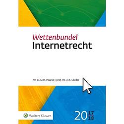 Foto van Wettenbundel internetrecht / 2017-2018