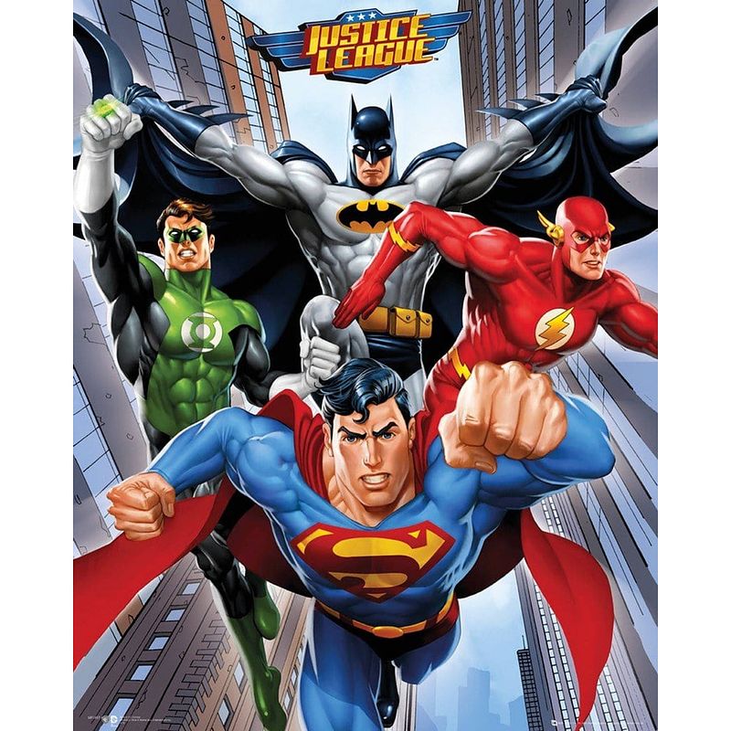 Foto van Gbeye dc comics rise poster 40x50cm