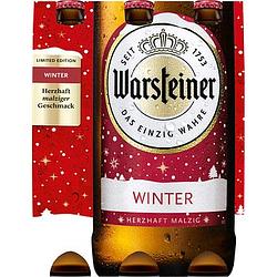 Foto van Warsteiner winter fles 6 x 330ml bij jumbo