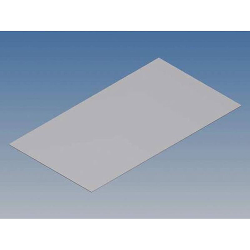 Foto van Aluminium paneel voor tk-reeks - zilver - 130.6 x 72 x 0.5 mm