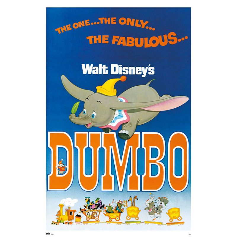 Foto van Grupo erik disney dumbo poster 61x91,5cm