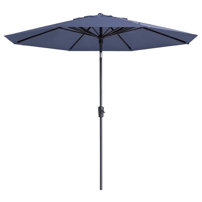 Foto van Madison parasol paros ii luxe 300 cm safierblauw