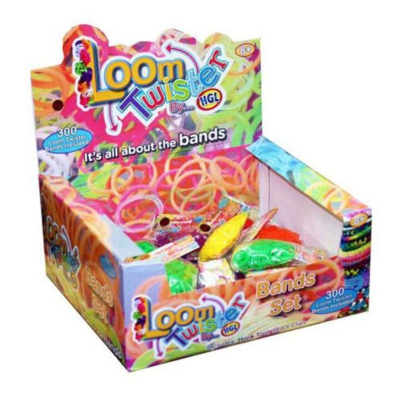 Foto van Loom twister loombandjes xxl geur junior rubber 14.496-delig