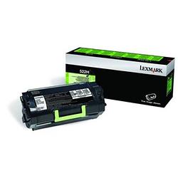 Foto van Lexmark toner zwart return program 522h, 25000 pagina's - oem: 52d2h00