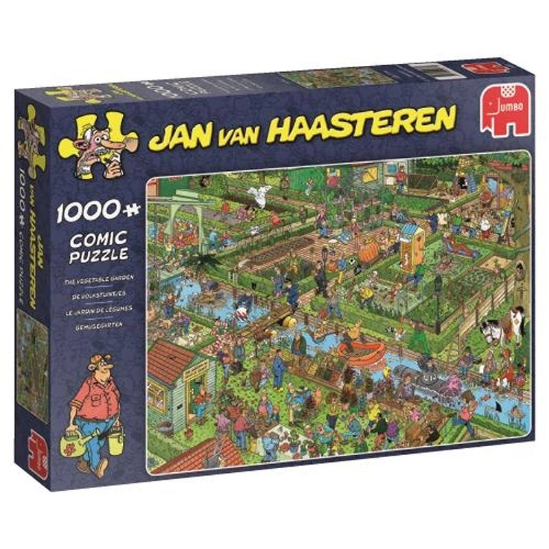 Foto van Jan van haasteren puzzel de groentetuin - 1000 stukjes
