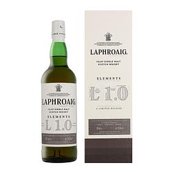 Foto van Laphroaig elements 1.0 70cl whisky + giftbox
