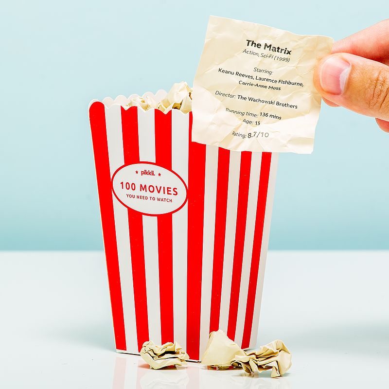 Foto van Popcorn 100 films bucketlist