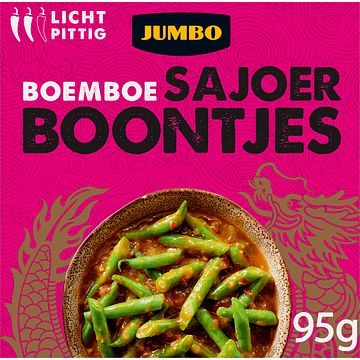 Foto van Jumbo boemboe sajoer boontjes 95g