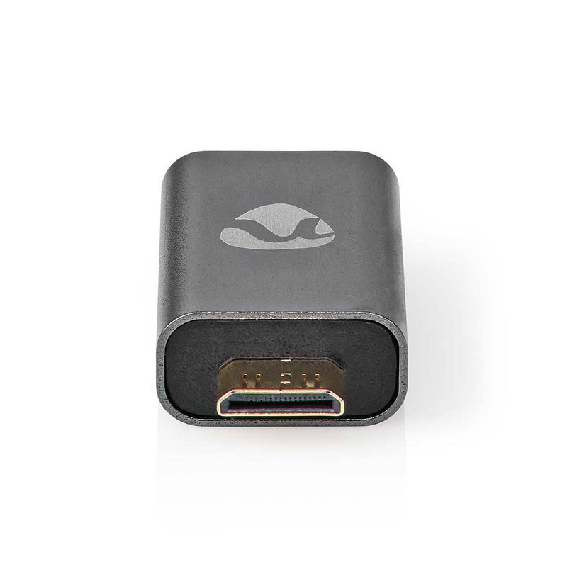 Foto van Nedis hdmi™-adapter - cvtb34906gy - gun metal grijs