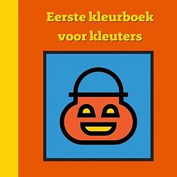 Foto van Eerste kleurboek voor kleuters :: halloween - mieke stevens - paperback (9789464655216)