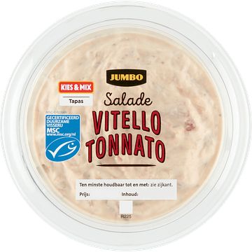 Foto van Jumbo vitello tonnato salade 125g