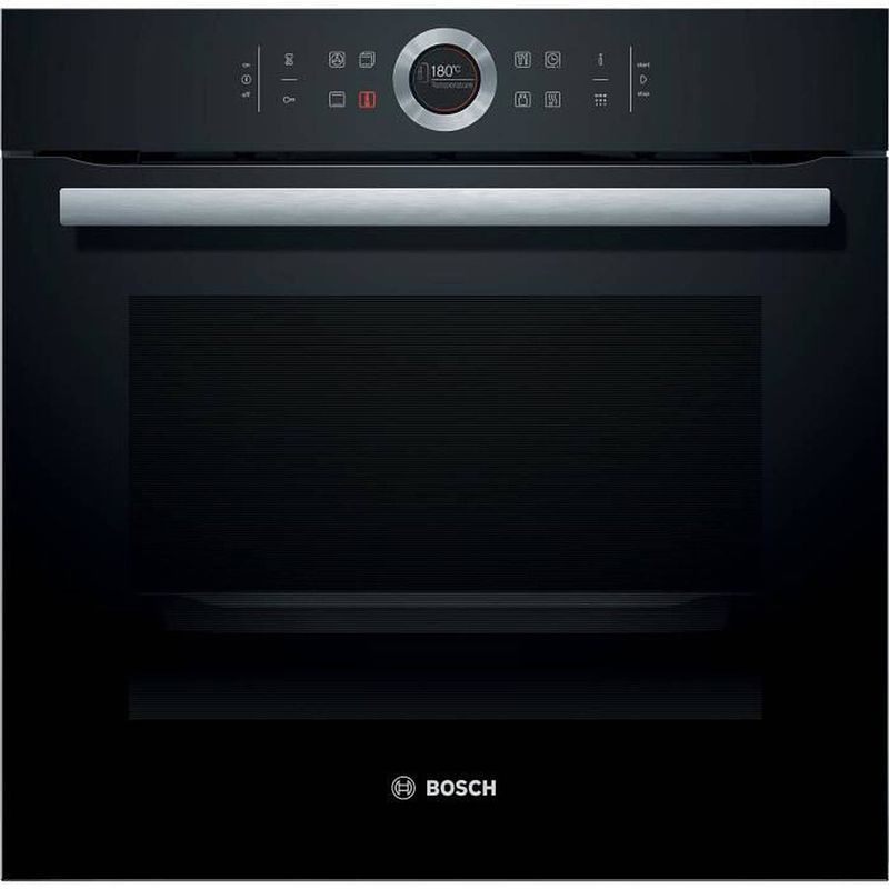 Foto van Bosch hbg672bb1s multifunctionele oven pyrolyse zwart 71 l - klasse a + - zwart