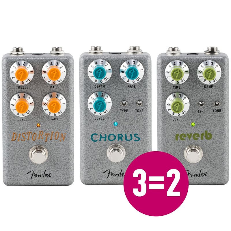 Foto van Fender hammertone promo - distortion + chorus + reverb