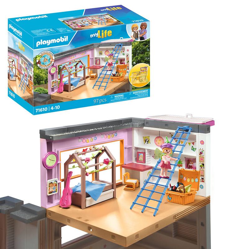 Foto van Playmobil my life kinderkamer 71610