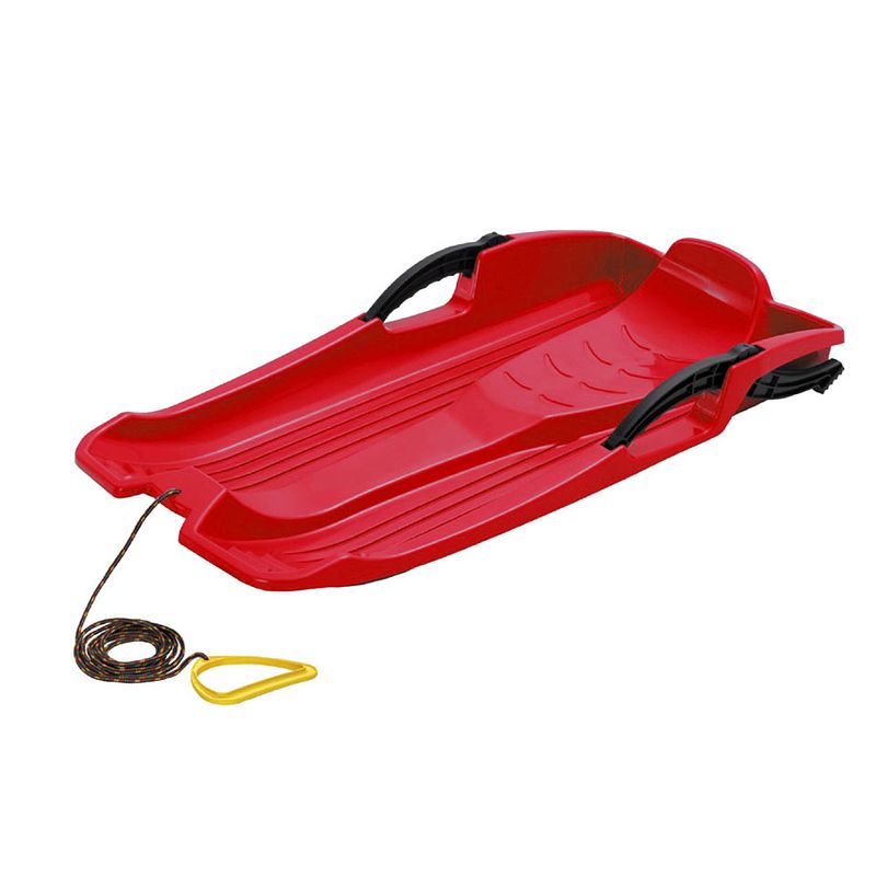 Foto van Hornet slee met rem - 80 cm - rood