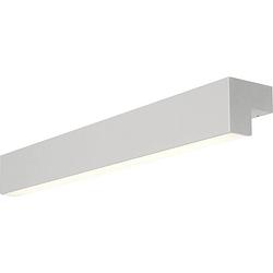 Foto van Slv 1001300 l-line 60 wandlamp led vast ingebouwd energielabel: e (a - g) zilver