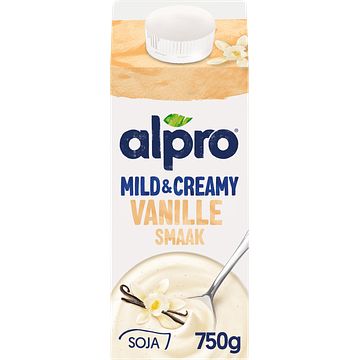 Foto van Alpro mild & creamy vanille plantaardige variatie op yoghurt 750g bij jumbo