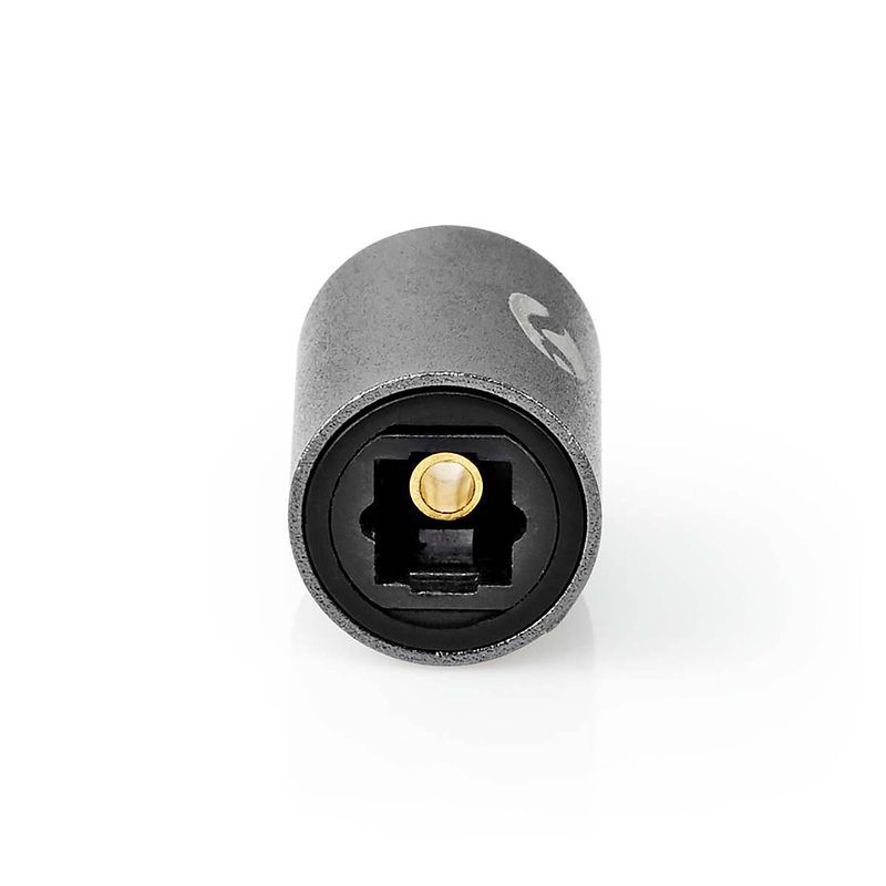 Foto van Nedis toslink-adapter - catb25950gy - gun metal grijs